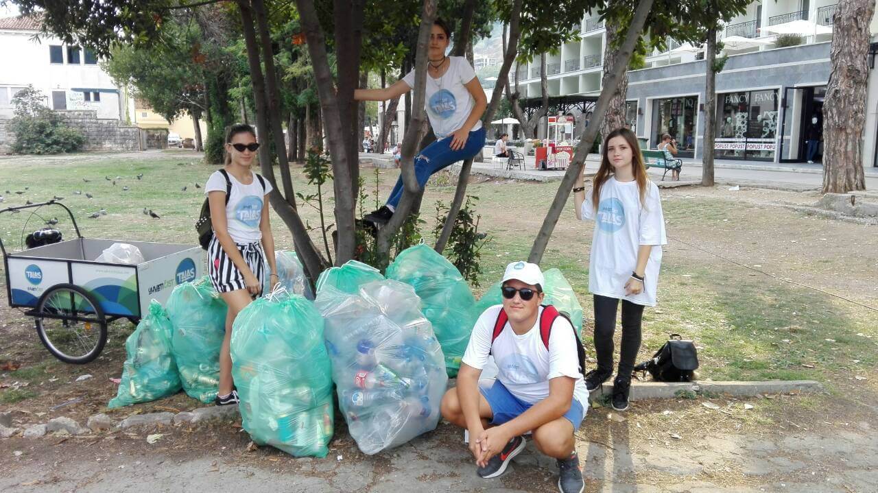 Uhvati čist talas - mediji - prikupljeno 92 tone reciklažnog otpada, Budva, Crna Gora 