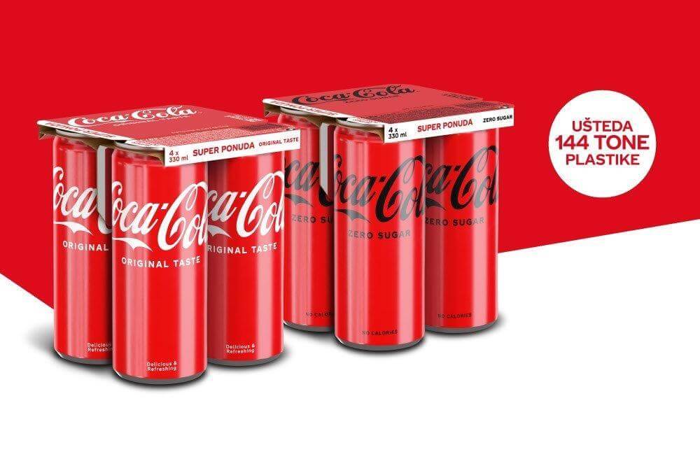 Uhvati čist talas - održive inovacije na pakovanjima, Coca-Cola
